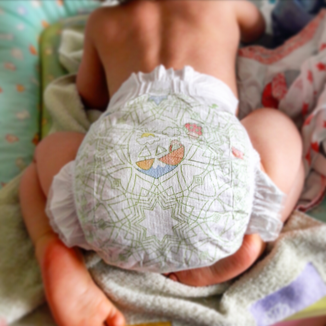 On a testé les couches Lotus Baby Touch Mamour blogue